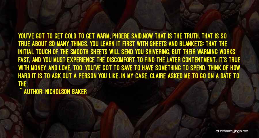 Cold Shivering Quotes By Nicholson Baker