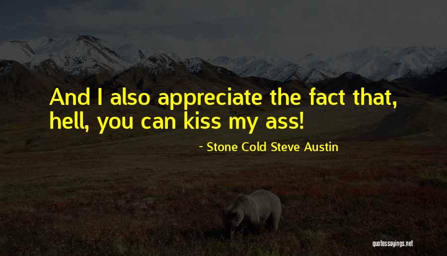 Cold Stone Quotes By Stone Cold Steve Austin