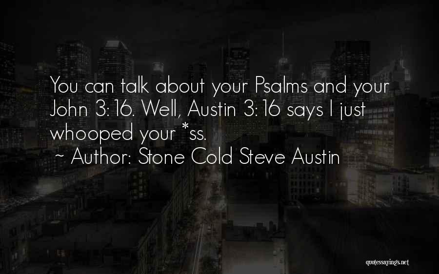 Cold Stone Steve Austin Quotes By Stone Cold Steve Austin