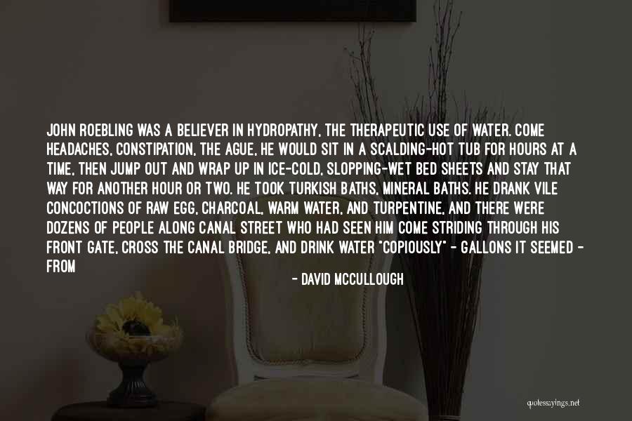 Cold Water Bath Quotes By David McCullough Cold Water Bath Quotes By David McCullough