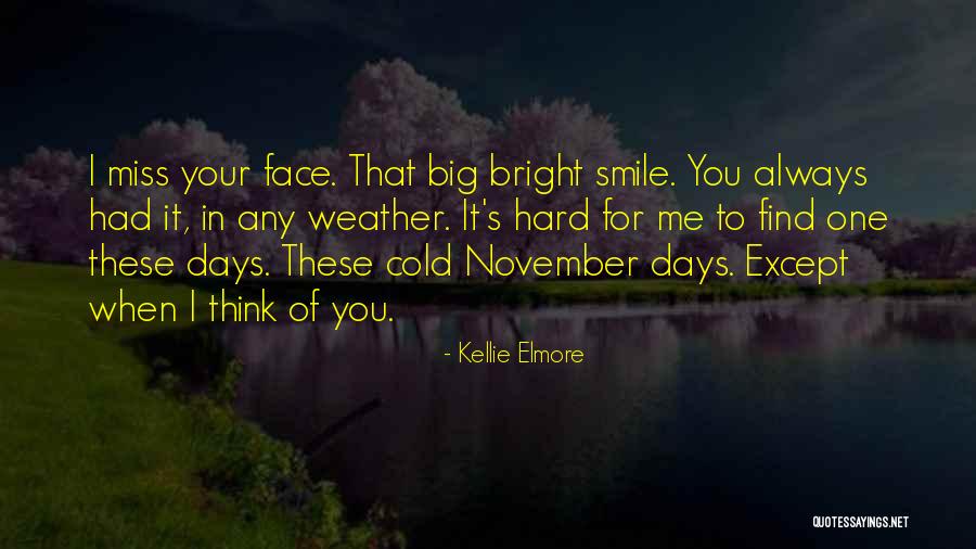 Cold Weather And Love Quotes By Kellie Elmore