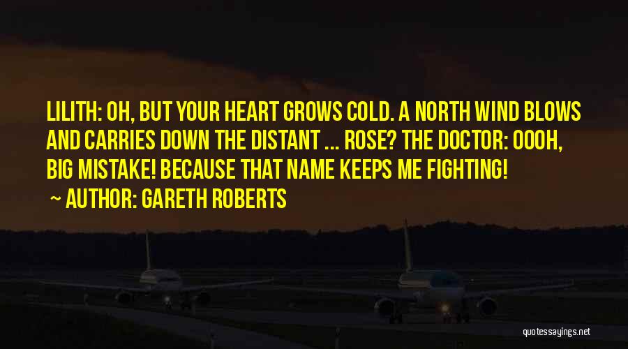 Cold Wind Blows Quotes By Gareth Roberts