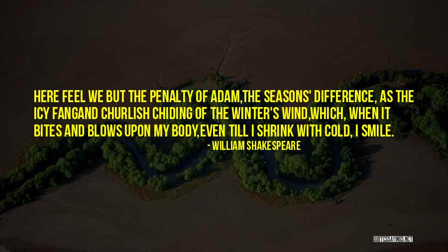 Cold Wind Blows Quotes By William Shakespeare Cold Wind Blows Quotes By William Shakespeare