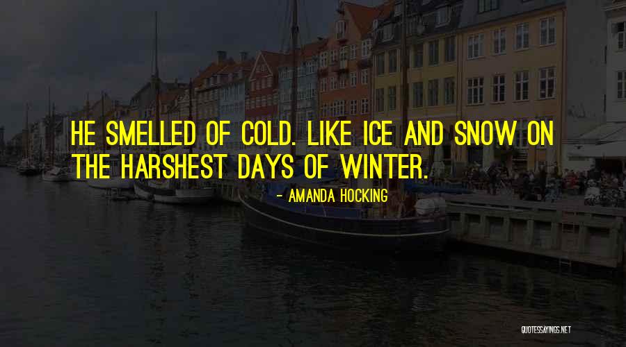 Cold Winter Days Quotes By Amanda Hocking Cold Winter Days Quotes By Amanda Hocking