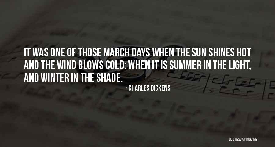 Cold Winter Days Quotes By Charles Dickens Cold Winter Days Quotes By Charles Dickens