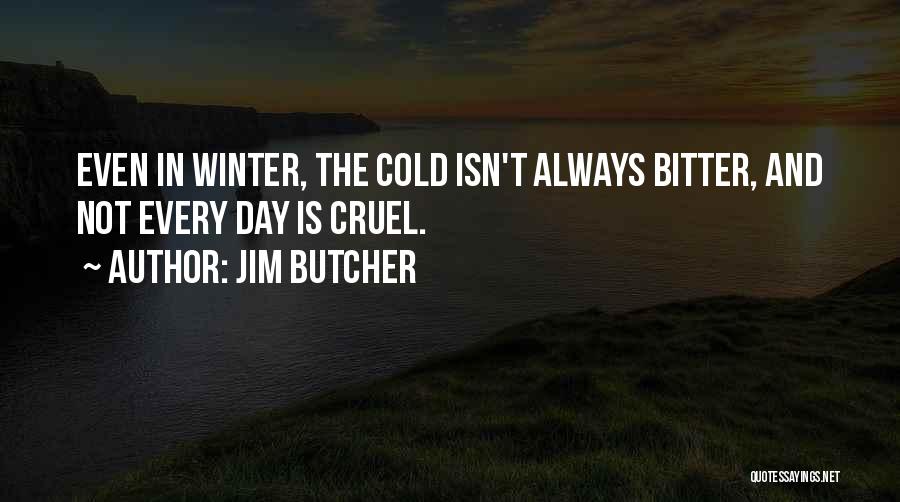 Cold Winter's Day Quotes By Jim Butcher