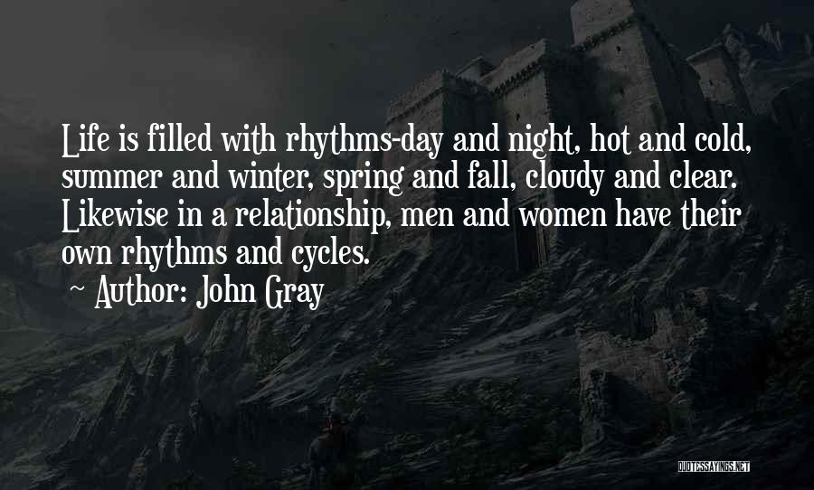 Cold Winter's Day Quotes By John Gray