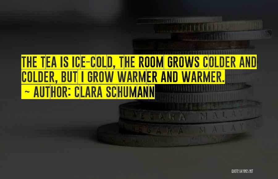 Colder Quotes By Clara Schumann