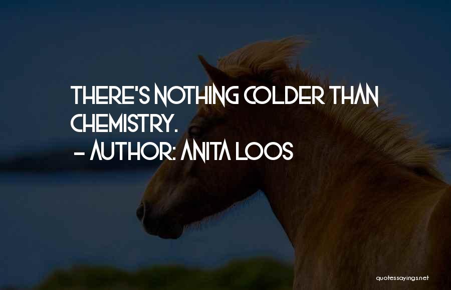 Colder Than Quotes By Anita Loos