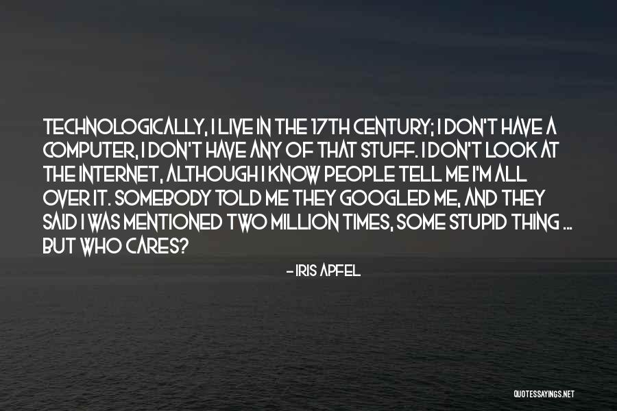 Cole Trenton Quotes By Iris Apfel Cole Trenton Quotes By Iris Apfel