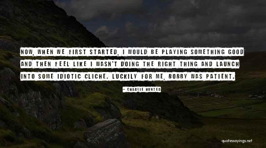 Colecchi Athletics Quotes By Charlie Hunter Colecchi Athletics Quotes By Charlie Hunter