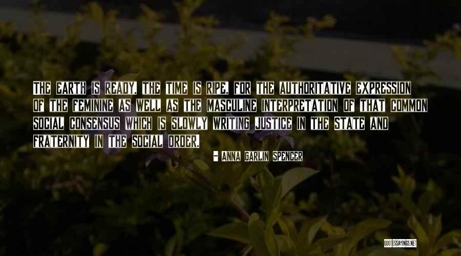 Colegiales Concordia Quotes By Anna Garlin Spencer Colegiales Concordia Quotes By Anna Garlin Spencer