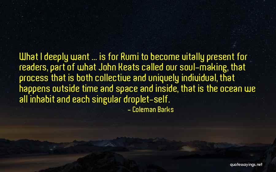 Coleman Barks Quotes 173453