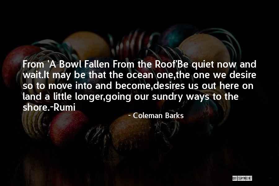 Coleman Barks Quotes 2132864