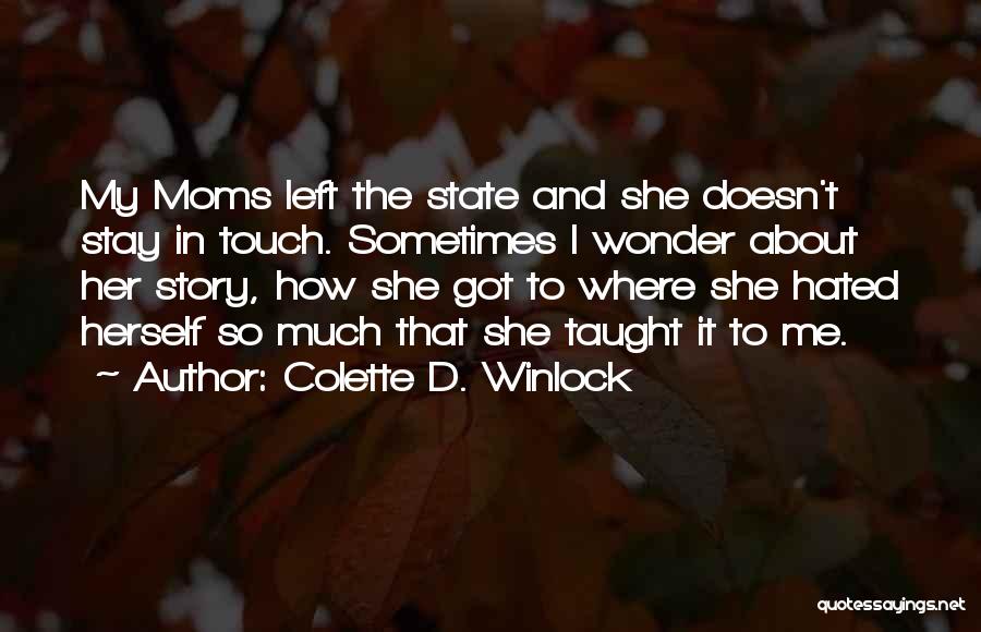 Colette D. Winlock Quotes 1477579