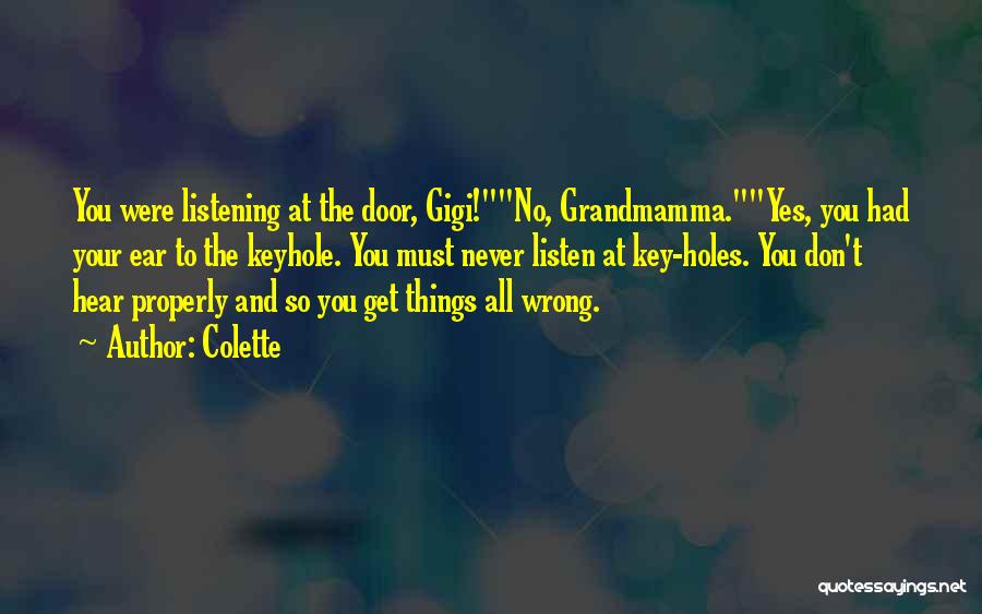 Colette Gigi Quotes By Colette