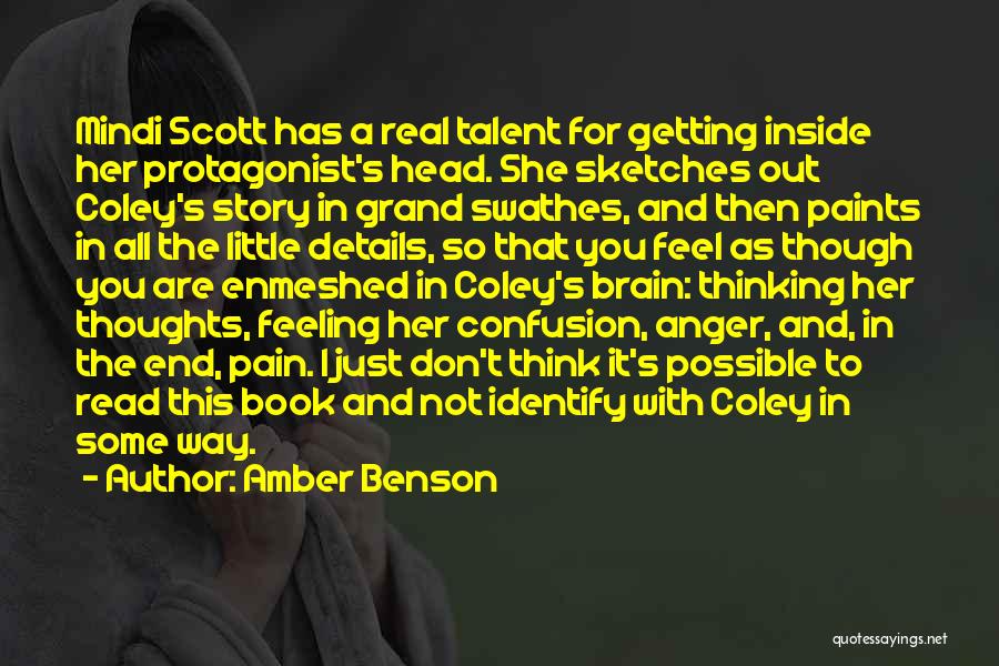 Coley O'toole Quotes By Amber Benson