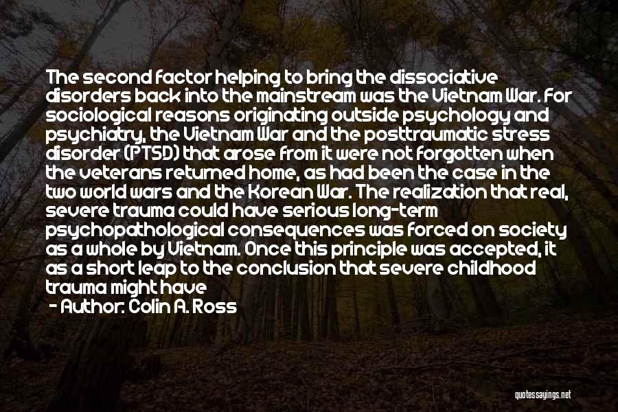 Colin A. Ross Quotes 796275