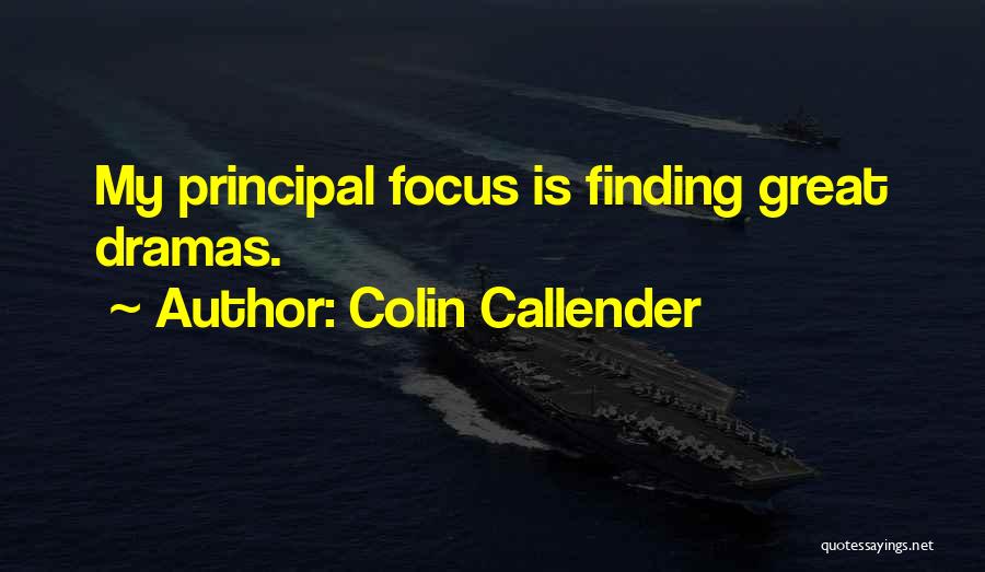 Colin Callender Quotes 1073432