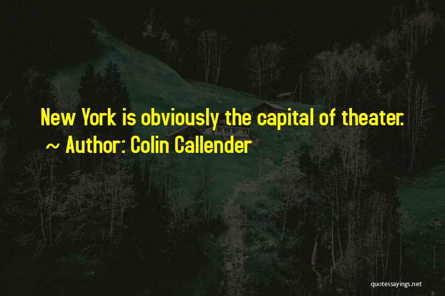 Colin Callender Quotes 1621382