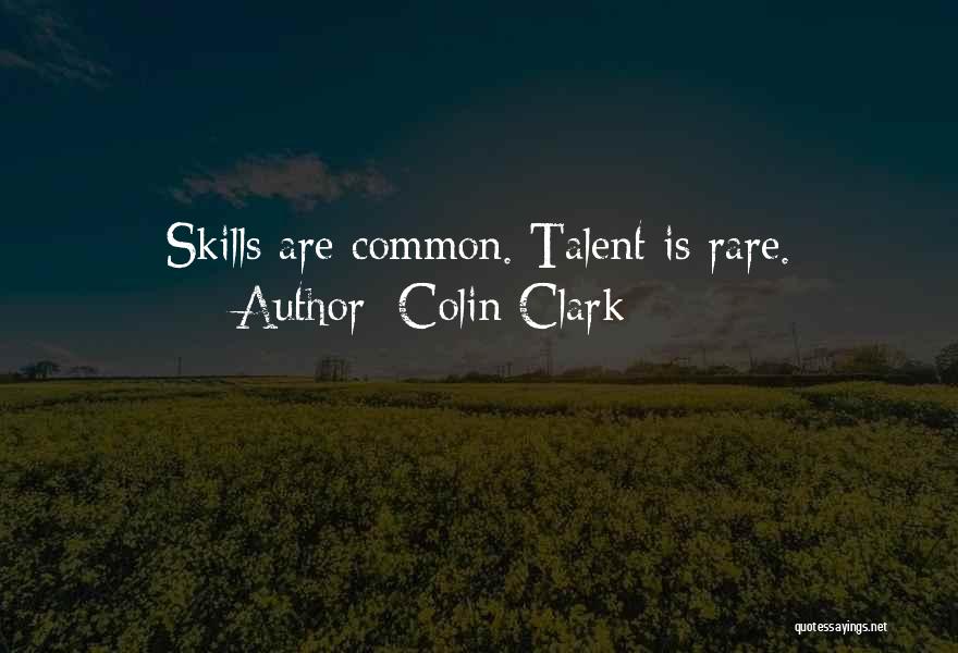 Colin Clark Quotes 1817912