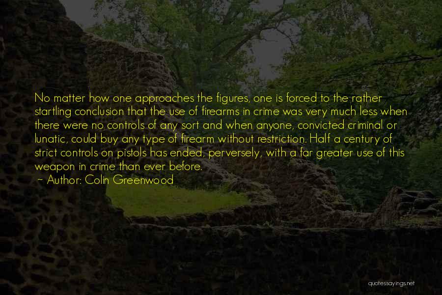 Colin Greenwood Quotes 794273