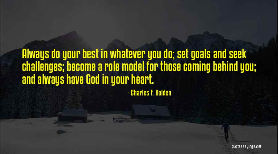 Colin Obrady Quotes By Charles F. Bolden Colin Obrady Quotes By Charles F. Bolden