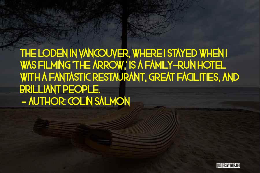 Colin Salmon Quotes 1573750