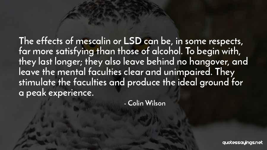 Colin Wilson Quotes 115796