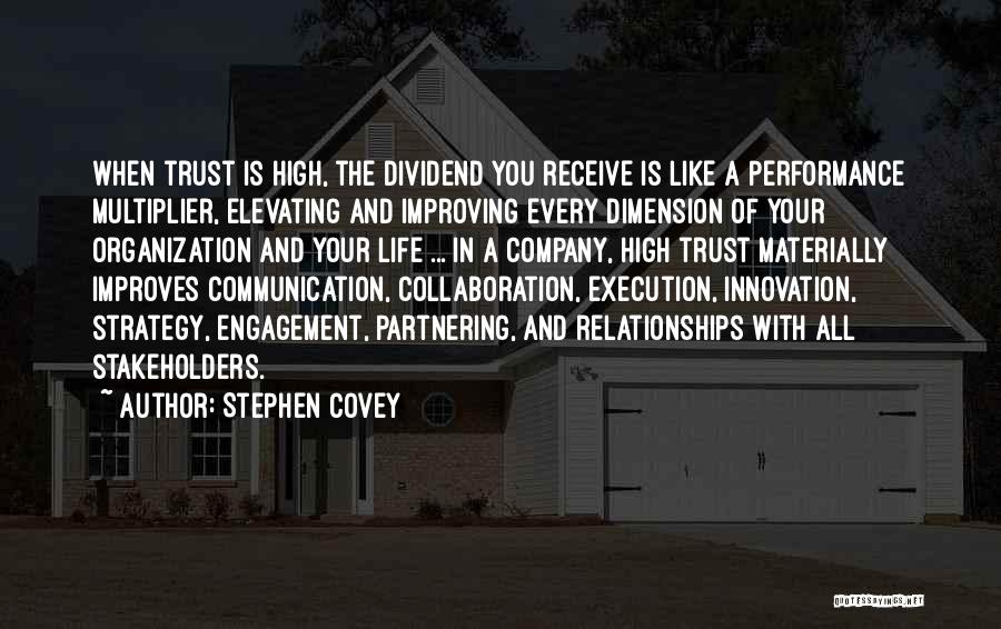 Collaboration And Innovation Quotes By Stephen Covey