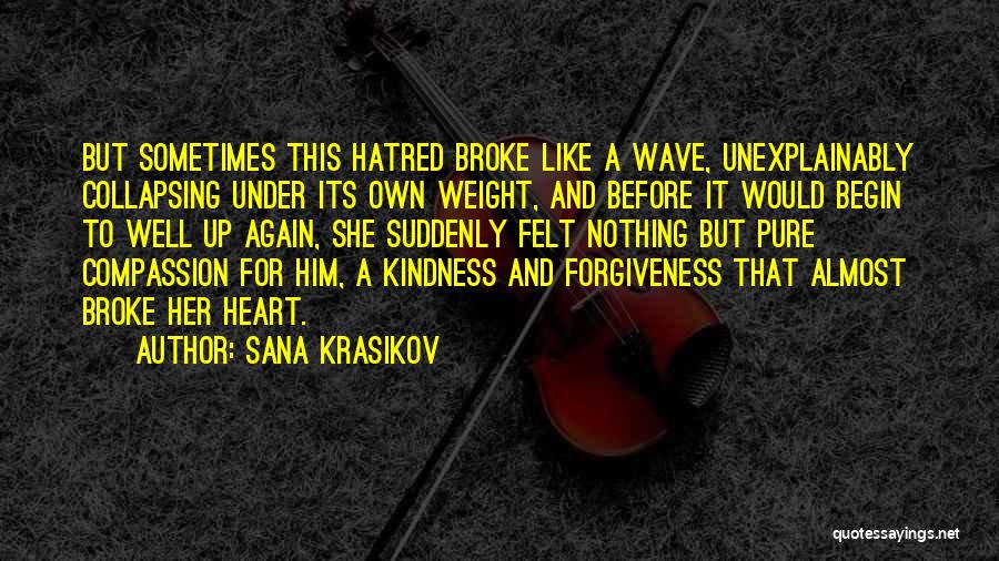 Collapsing Love Quotes By Sana Krasikov