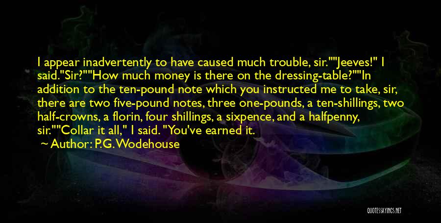 Collar Quotes By P.G. Wodehouse