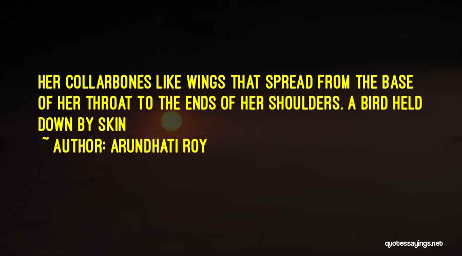Collarbones Quotes By Arundhati Roy