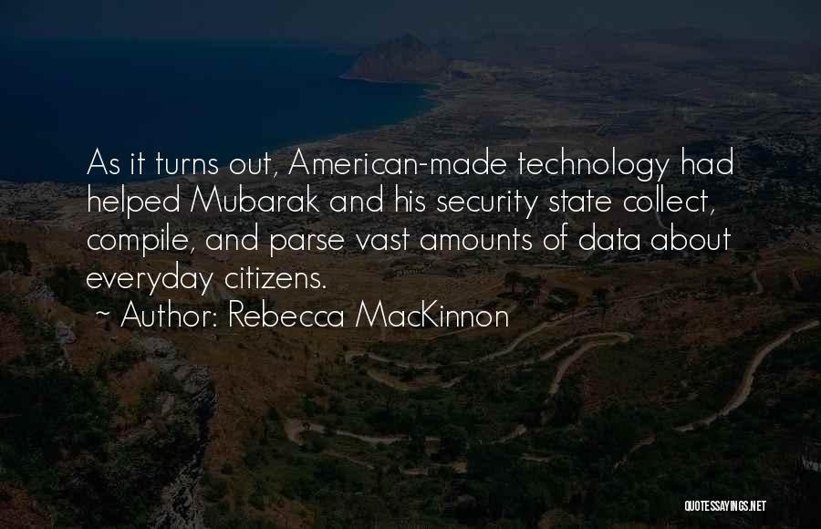 Collect Data Quotes By Rebecca MacKinnon