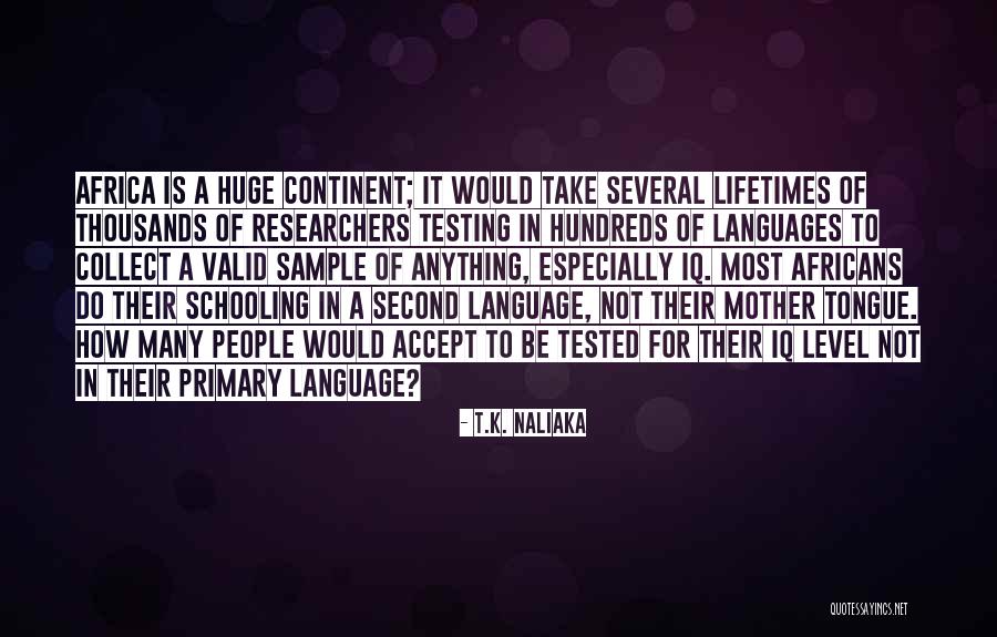 Collect People Quotes By T.K. Naliaka Collect People Quotes By T.K. Naliaka