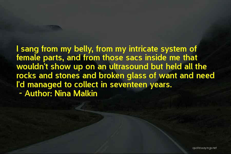 Collect Stones Quotes By Nina Malkin