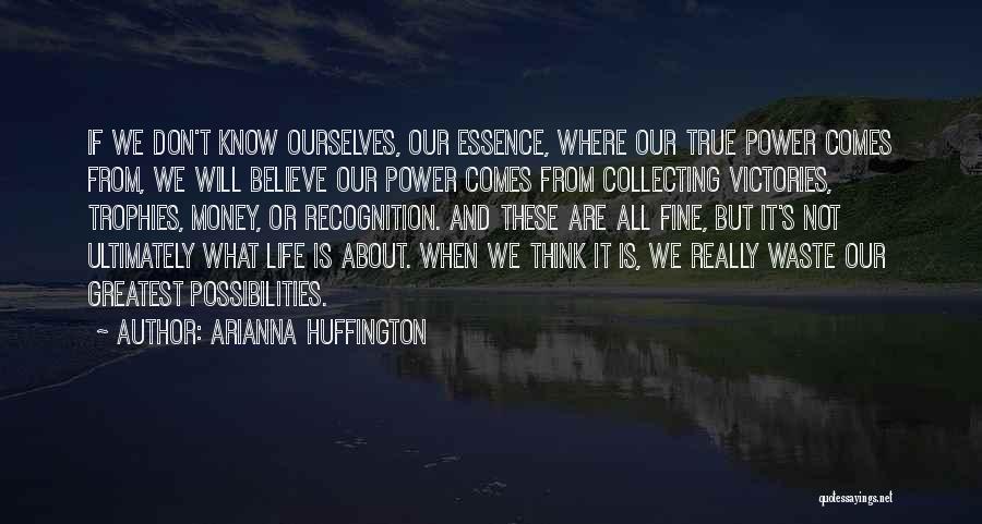 Collecting Money Quotes By Arianna Huffington