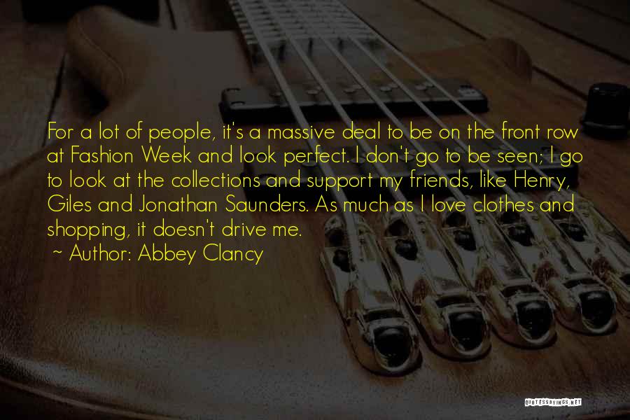 Collections Quotes By Abbey Clancy