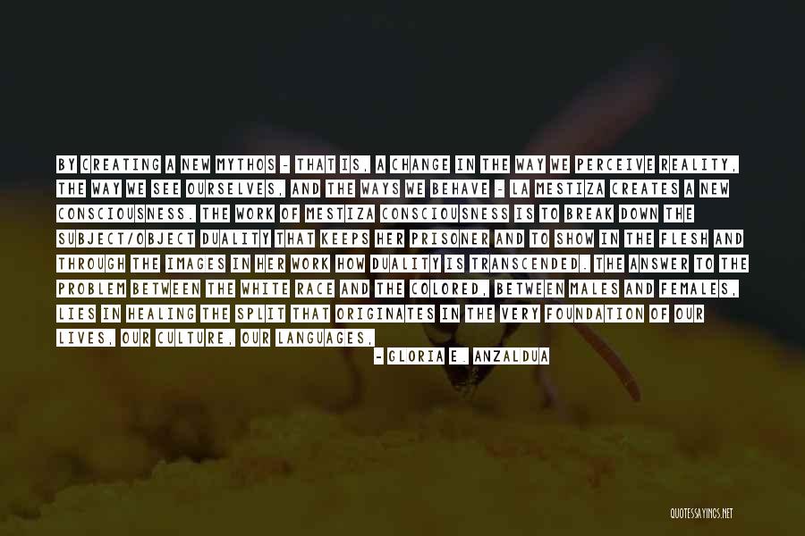 Collective Consciousness Quotes By Gloria E. Anzaldua