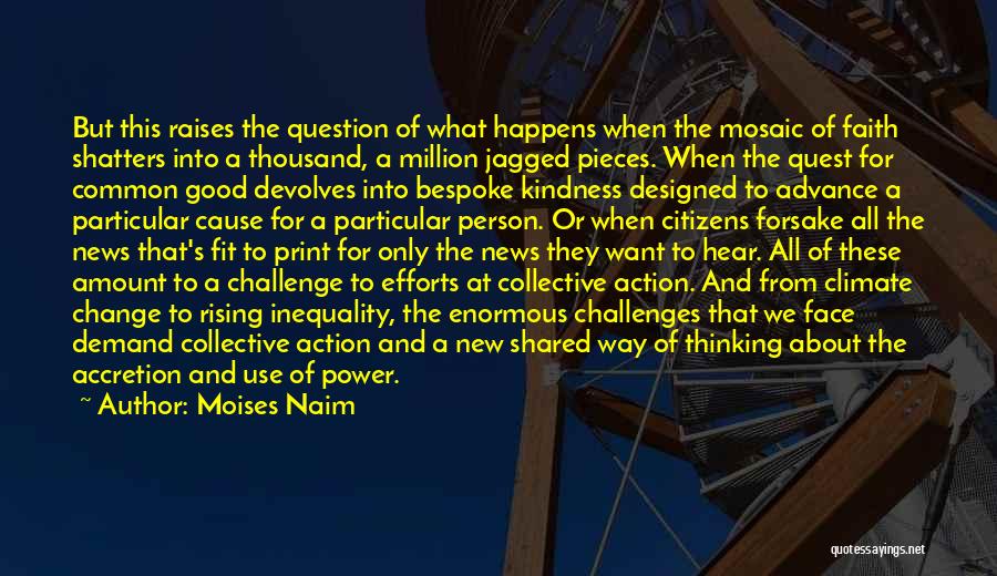 Collective Efforts Quotes By Moises Naim