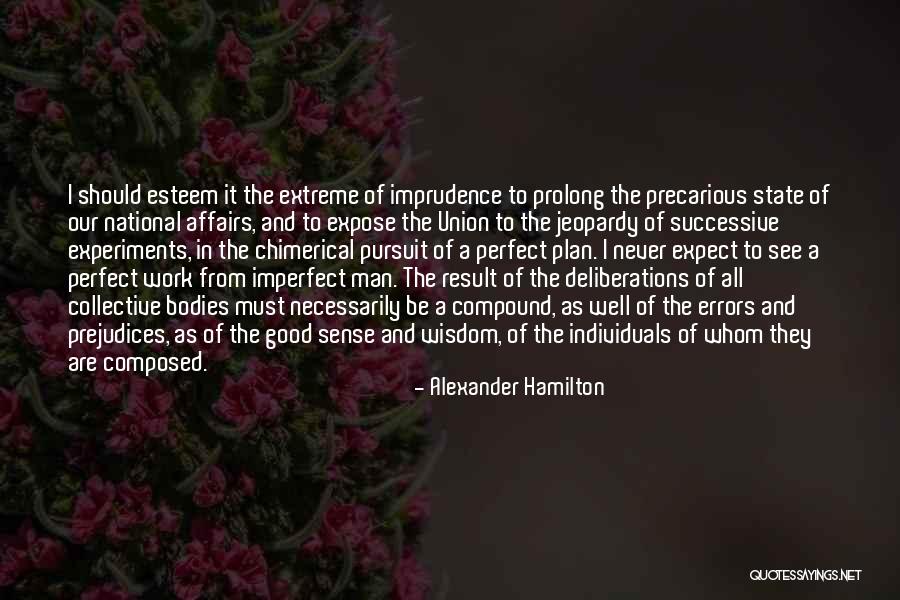 Collective Good Quotes By Alexander Hamilton