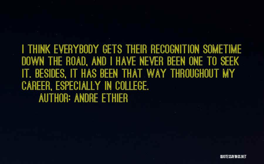 College And Career Quotes By Andre Ethier