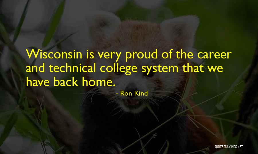 College And Career Quotes By Ron Kind