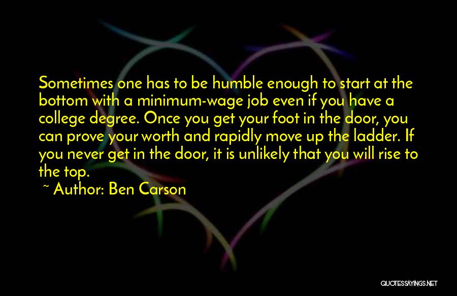 College And Careers Quotes By Ben Carson