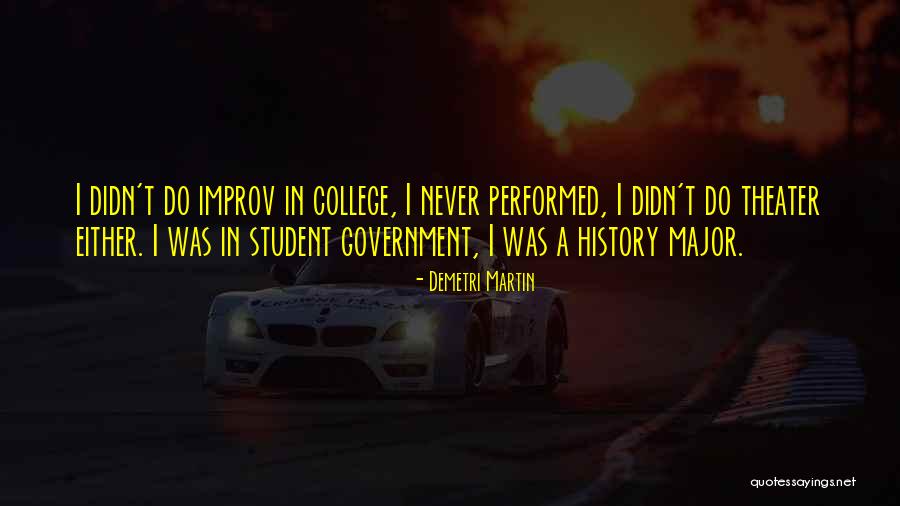 College By Major Quotes By Demetri Martin College By Major Quotes By Demetri Martin