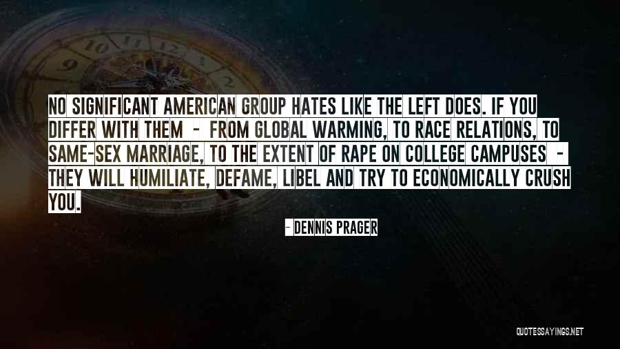 College Campuses Quotes By Dennis Prager