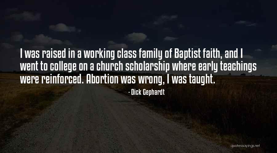 College Class Quotes By Dick Gephardt College Class Quotes By Dick Gephardt