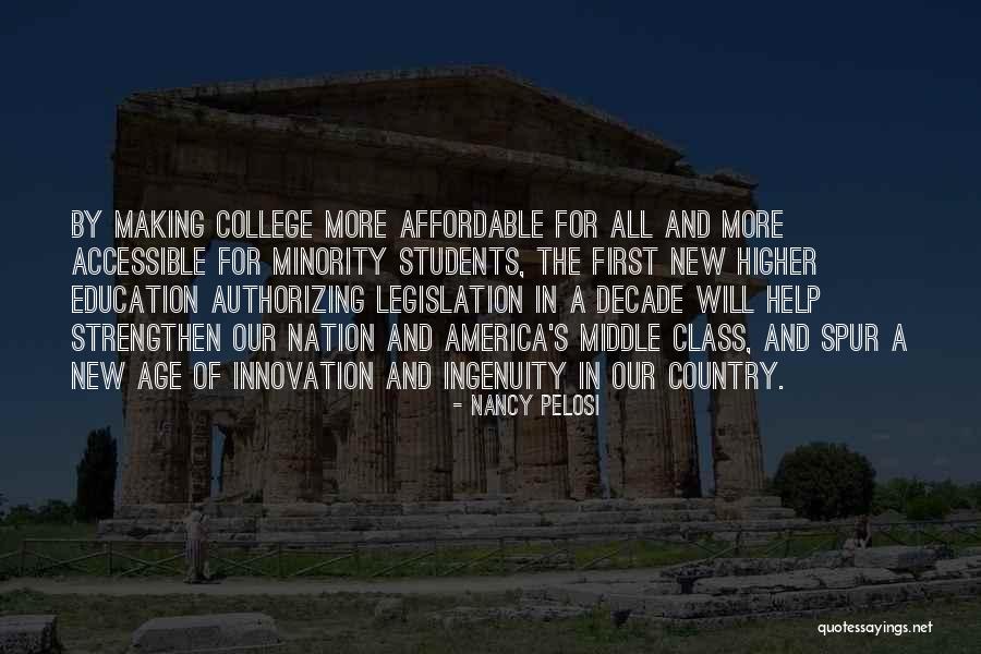 College Class Quotes By Nancy Pelosi College Class Quotes By Nancy Pelosi