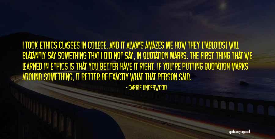 College Classes Quotes By Carrie Underwood College Classes Quotes By Carrie Underwood