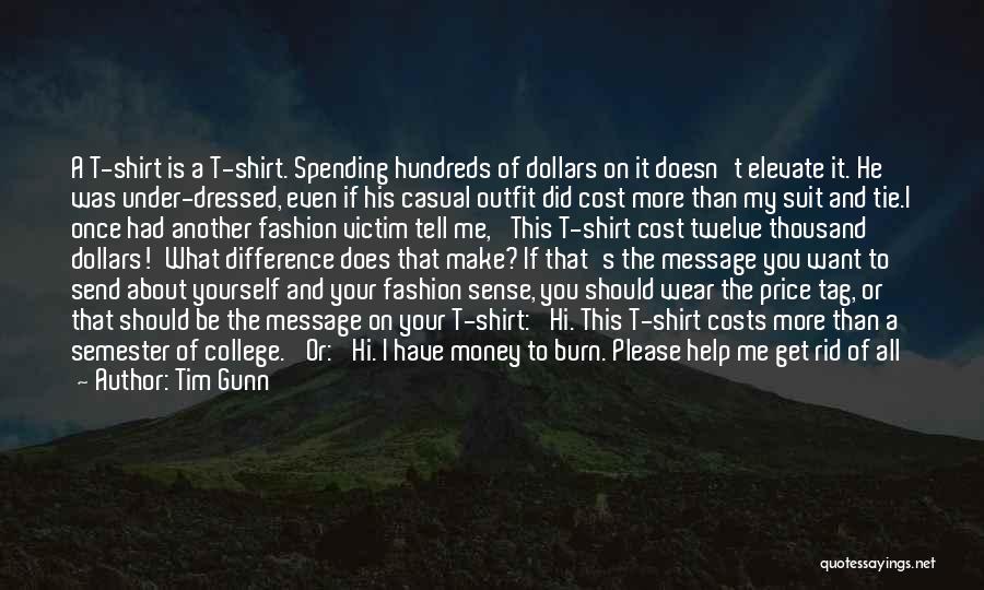 College Cost Quotes By Tim Gunn